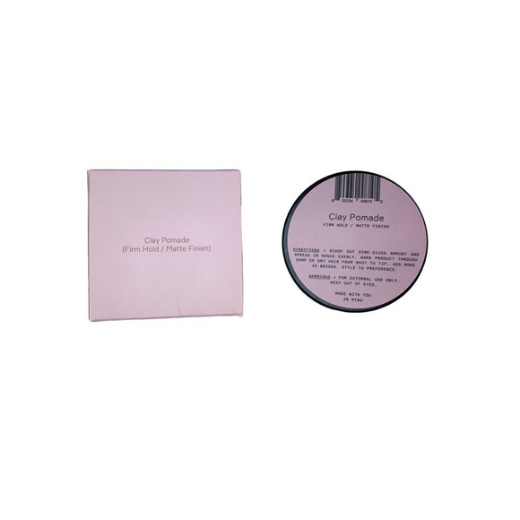 FIRSTHAND CLAY POMADE Firm Hold & Matte Finish Hair Styler Men Unisex - Picture 2 of 7